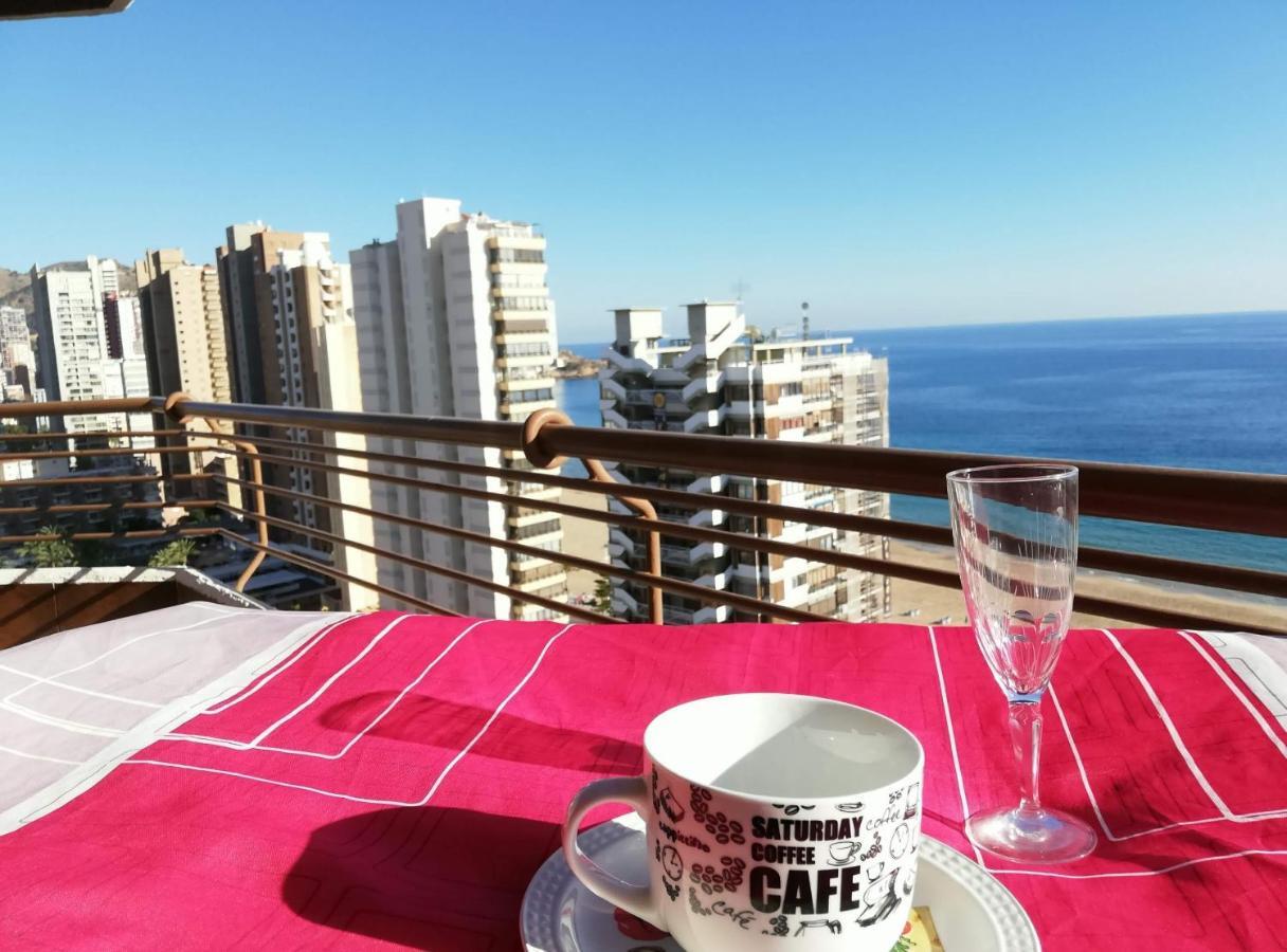 Ferienwohnung Torre Valencia Blueline Benidorm Exterior foto