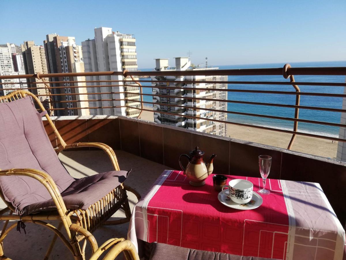 Ferienwohnung Torre Valencia Blueline Benidorm Exterior foto