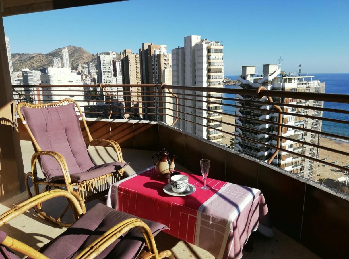 Ferienwohnung Torre Valencia Blueline Benidorm Exterior foto